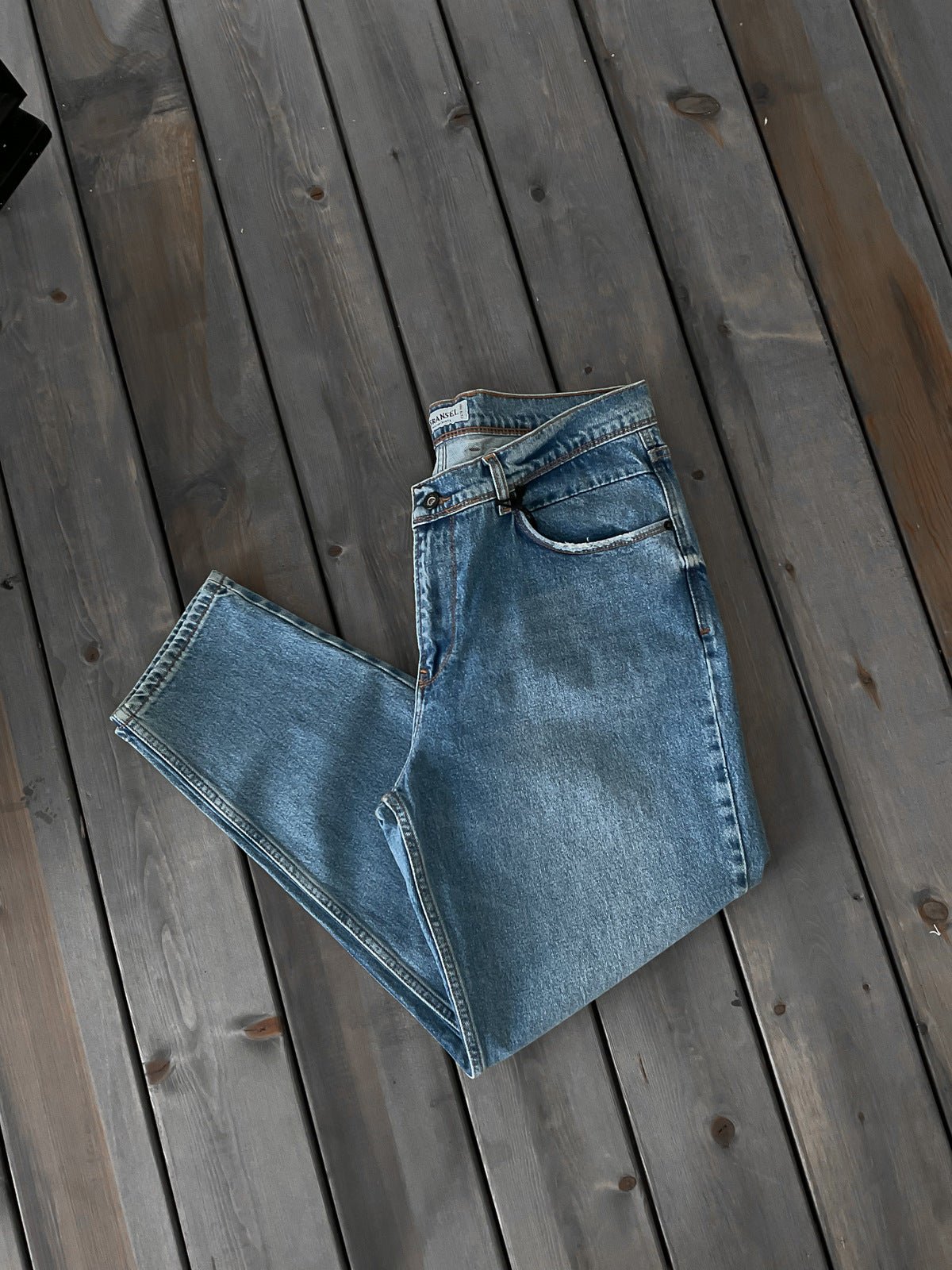 Blau Boyfriend Jeans BB6892 – von Baggymann | Streetwear für Damen & Herren