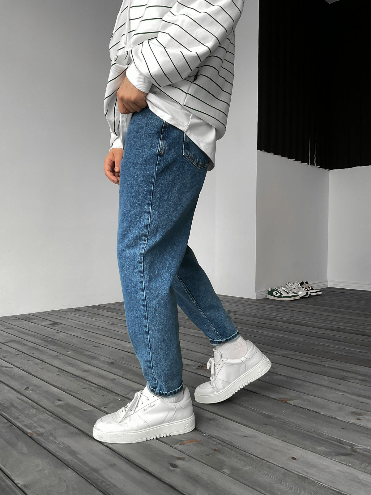 Dunkelblau Jeans BB6165