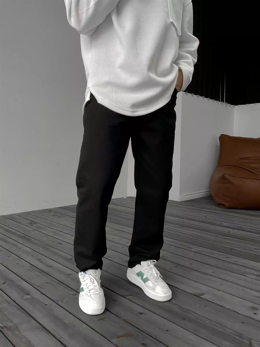 Schwarze Baggy Jeans BB7408 – von Baggymann | Streetwear für Damen & Herren
